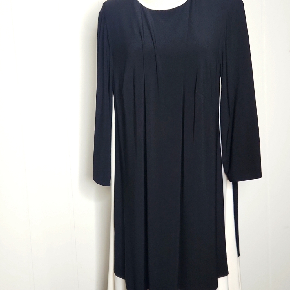 Ralph Lauren Slinky liquid knit double lined Liquid Knit Flowy Midi dress